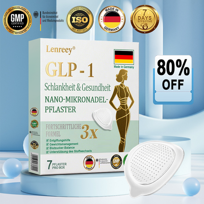 【Letzter Tag – 60 % RABATT 💓】Lenreey® NIDDK-Tirzepatid Schlankheits- & Gesundheits-NANO-MIKRONEDEL-PFLASTER 🇩🇪 (Kein Schmerz, 24/7 Wirkstofffreisetzung | Schnell 9 kg verlieren | 90 % Blutzuckersenkung) 🐅🏹