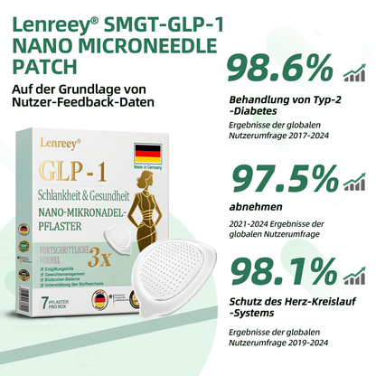 【Letzter Tag – 60 % RABATT 💓】Lenreey® NIDDK-Tirzepatid Schlankheits- & Gesundheits-NANO-MIKRONEDEL-PFLASTER 🇩🇪 (Kein Schmerz, 24/7 Wirkstofffreisetzung | Schnell 9 kg verlieren | 90 % Blutzuckersenkung) 🐅🏹